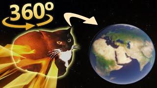 METEOR OF THE "MAXWELL THE CAT" in 360° - VR/4K