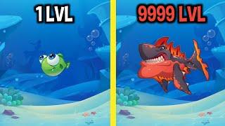 MAX LEVEL in Idle Fish Merge Game