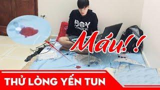 Giả Vờ Đến Ngày Đèn Đỏ Ra Giường (periods prank) | Thử Lòng Yến Tun