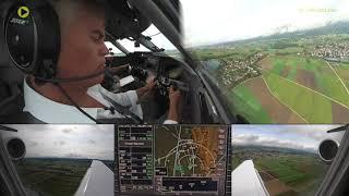 PC-24 Adventure! Uli's first-ever Pilatus Jet landing into Grenchen!  [AirClips]