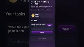 I Lost $10,000 - DON'T Make These Mistakes Video Code | You will LOSE Your Money - Don't DO IT