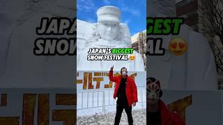 I TRIED Japan's BIGGEST Snow Festival! 