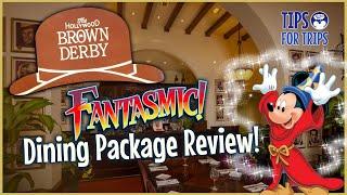 Hollywood Brown Derby FANTASMIC Dining Package REVIEW!