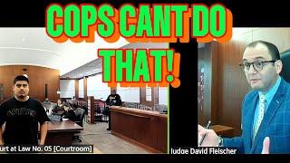 INEPT COPS MISTAKE Leads to Case DISMISSED! Judge Fleischer Rules No Probable Cause!