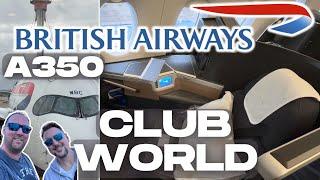 BA A350 LHR to Las Vegas Club World 2024 | Tim and Matt Travel