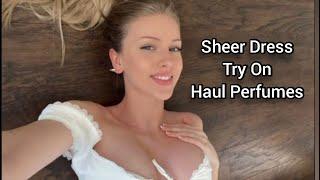 Sheer Dress Try On Haul Perfumes Lilly Blooms 