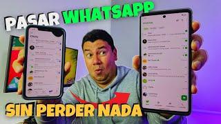  ¡PASAR WHATSAPP entre Android y iPhone SIN PERDER NADA! 