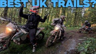 ENDURO ADVENTURE: RIDING MY HUSQVARNA TE250 THROUGH WALES' LUSH WOODLAND TRAILS