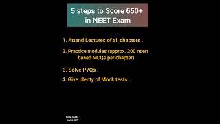 Score 650+ in neet 2023 ||#neet2023 #medicalcollege #mbbs #neetmotivation #neettopperstrategies