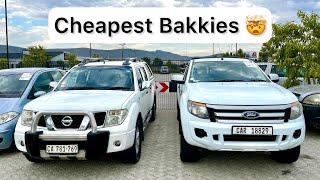 I FOUND The CHEAPEST Bakkies at Webuycars !!