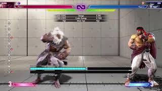 2nd day of getting my ass beat on akuma (sf6)