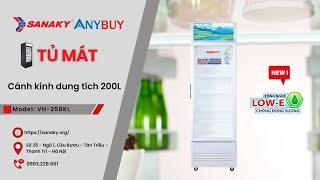 Tiện ích khi sử dụng tủ mát trong gia đình | Tủ mát Sanaky VH-258KL