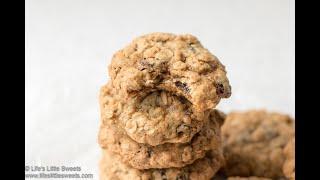 Oatmeal Raisin Cranberry Cookies Recipe | Life's Little Sweets