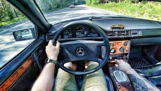 1986 Mercedes-Benz W124 2.5 MT - POV TEST DRIVE