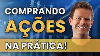 COMO COMPRAR e VENDER AÇÕES na prática (investindo R$ 500 no mercado fracionário)