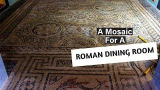 A Complete Mosaic For A Roman Dining Room