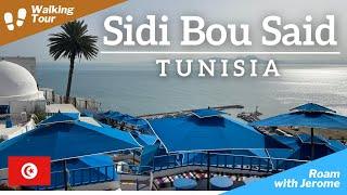 SIDI BOU SAID,  TUNISIA  | WALKING TOUR IN TUNISIA [4K] | BEST IN TUNISIA