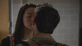 Scott and Kira's second kiss