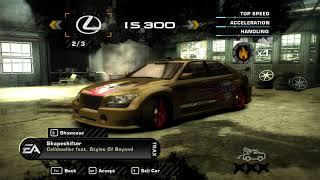 Need For Speed Most Wanted (2005) | Taz (Lexus IS 300) #blacklist14