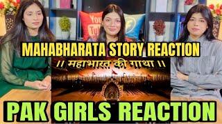 Complete Mahabharata Story in 20 Minutes | Pakistani Girls Reaction on MAHABHARATA STORY