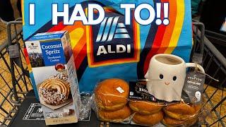 I couldn't resist!!!  ALDI Finds got me.  Weekly ALDI Grocery Haul