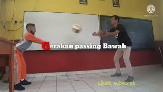 Latihan Gerakan passing bawah