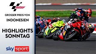 Stürze und Spannung beim Indonesien GP | Sonntag - Full Recap |  Indonesien GP | MotoGP 2024