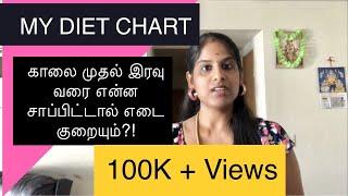 Indian Diet Chart | My Diet Chart(English Subtitles)| What I eat in a Day | Tamil Weight loss tips