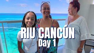 RIU CANCUN: Day 1 Vlog • Exploring the Resort, Pools & Buffet