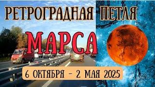 Внимание! Ретроградная петля Марса 2024-2025 | Елена Соболева