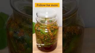 हरी मिर्च का अचार | Hari mirch ka achar | green chilli pickle | #achar #pickle