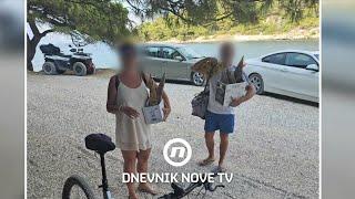 Kupači na našem otoku ulovljeni sa zaštićenim periskama, kazne idu do 25.000 eura | Dnevnik Nove TV