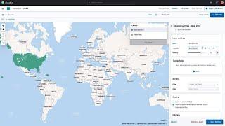 How to visualize geo data on a map with Kibana