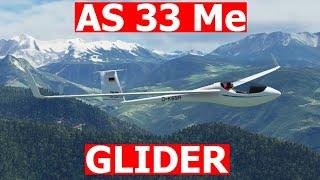 AS 33 Me | Motor Glider | Microsoft Flight Simulator 2020