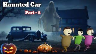 Gulli Bulli and Haunted Car Part - 2 | Haunted Car Horror Story | Gulli Bulli Horror Story