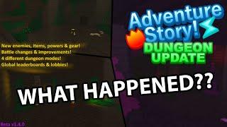 So, what happened to Adventure Story?