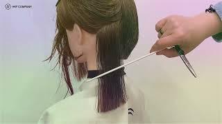 [베이직커트] 커트 입문 Hair Tutorials 사선섹션 | 슬라이스 완전정복 | diagonal section | 노하우 knowhow 전대각 원랭스 | one length