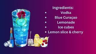 How to Make a Refreshing Blue Lagoon Cocktail | Easy Recipe & Ingredients