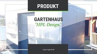 HPL Design Gartenhaus | Ligna Gard