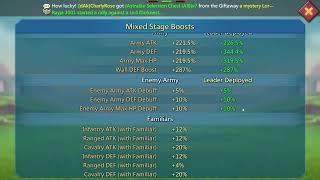 Trial By Fire Update Lords Mobile Up To Stage 15000 Plus Mixed Stages Up To Stage 9748 (With Stats)!