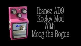 Ibanez - AD9 Analog Delay with Keeley Mod (Moog Soundscapes)