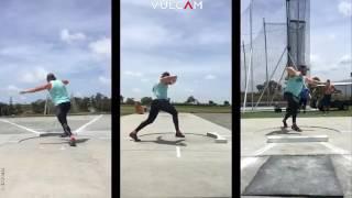 Ryan Crouser Shot put Technical analysis
