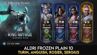 Aldri 10 vs Turin, Anguish, Rosier, Sergius | King Arthur Legends Rise Guide