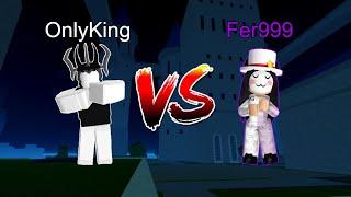 OnlyKing Vs Fer999 | BloxFruits Pvp