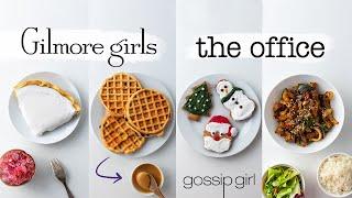 I recreate Food from TV Christmas Episodes. (gilmore girls, community, gossip girl, the office...)