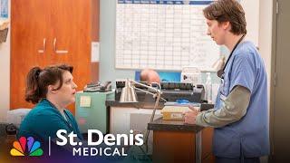 Val Discusses How Hospitals Can Feel Like High School | St. Denis Medical | NBC