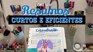 Dicas de Estudos #4 - 6 Dicas para fazer resumos curtos e eficientes