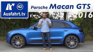 2016 Porsche Macan GTS - Fahrbericht der Probefahrt, Test, Review (Ausfahrt.tv)