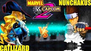 Marvel vs Capcom 2: NUNCHAKUS vs CATLIZARD