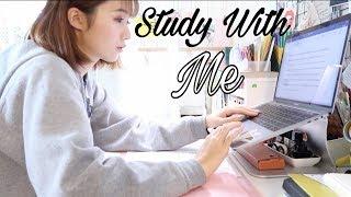 【颠颠】Study With Me (With Music)| 和我一起学习吧！|Real Time Study Session| 实时记录一小时学习过程